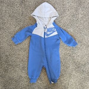 Nike Blue and White Kids One Piece